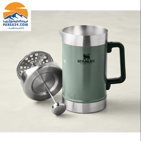 قهوه ساز فرنچ پرس استنلی حجم 1.4 میل FRENCH PRESS — تصویر ۸