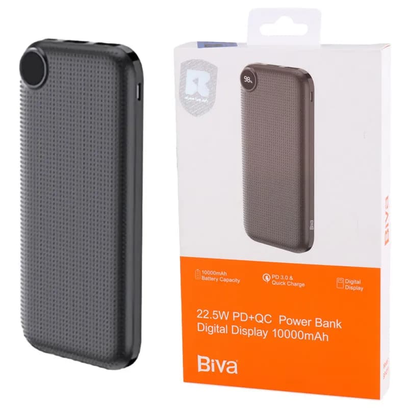 پاوربانک 10000 بیوا Biva BP-011 توان 22.5 وات — تصویر ۱۰