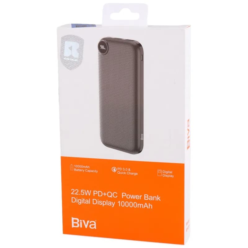 پاوربانک 10000 بیوا Biva BP-011 توان 22.5 وات — تصویر ۹