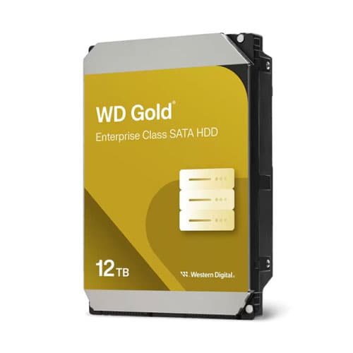 Western Digital WD121KRYZ Gold 12TB Datacenter Internal Hard Drive