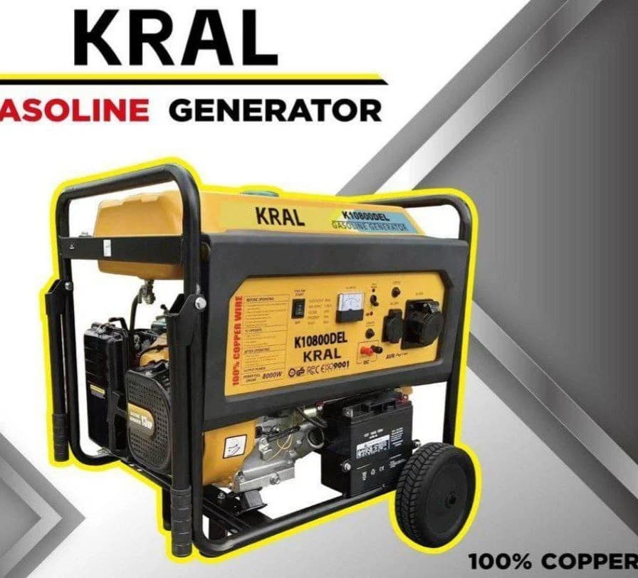 موتور برق 8 کیلو وات کرال مدل k10800DEL — تصویر ۲