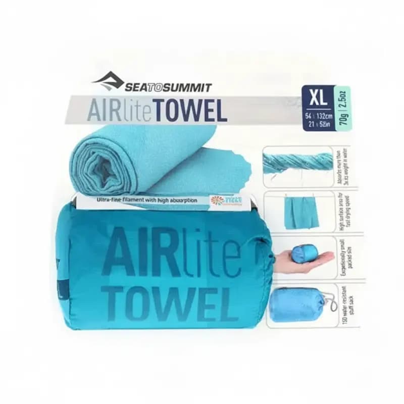 حوله مسافرتی سی تو سامیت مدل Sea to Summit Airlite Towel — تصویر ۱۰