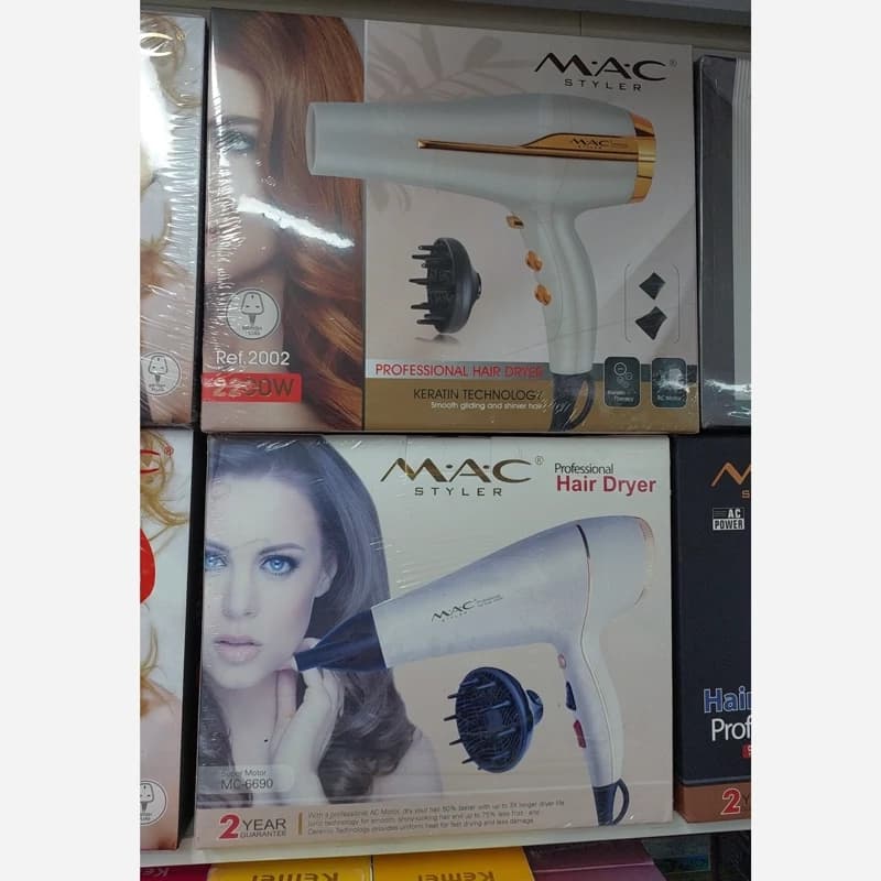 سشوار حرفه ای مک استایلر مدل MC 6678 2200 اصلی — تصویر ۵