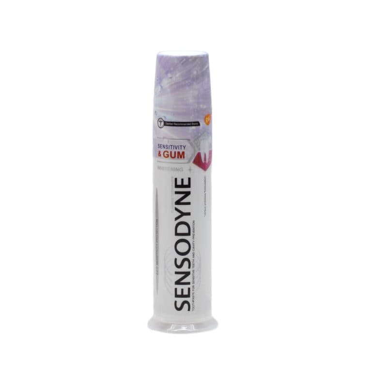 خمیر دندان سفید کننده پمپی سنسوداین سری Sensitivity & Gum حجم 100 میل — تصویر ۷