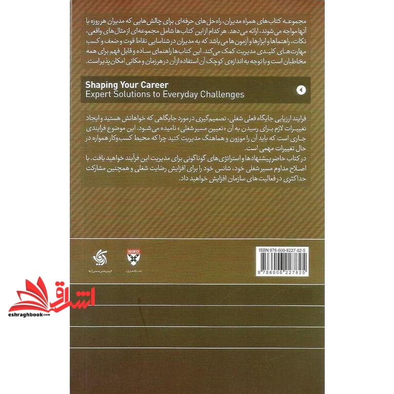 کتاب مسیر شغلی خودشناسی، فرصت شناسی، مهارت افزایی، اقدام کتاب همراه مدیران، راه حل های حرفه ای برای چالش های روزانه — تصویر ۵