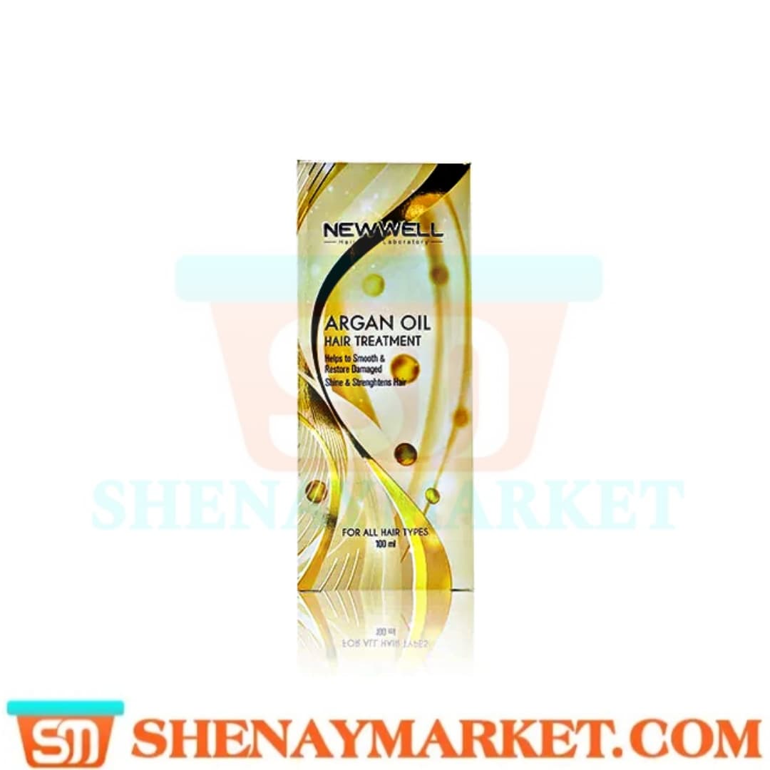 روغن آرگان نیوول مدل Hair Treatment مناسب انواع مو 100 میل — تصویر ۴