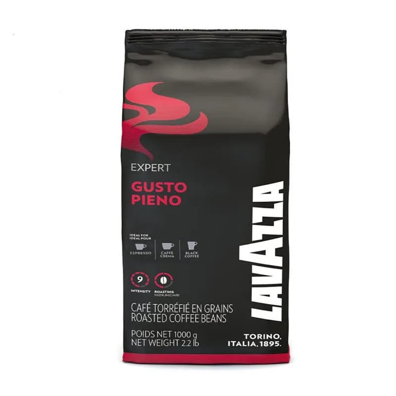 دانه قهوه لاواتزا مدل گوستو پینو 1 کیلوگرم(Lavazza Gusto Pieno)