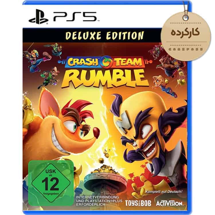 دیسک بازی Crash Team Rumble Deluxe Edition برای PS5 (کارکرده) — تصویر ۳
