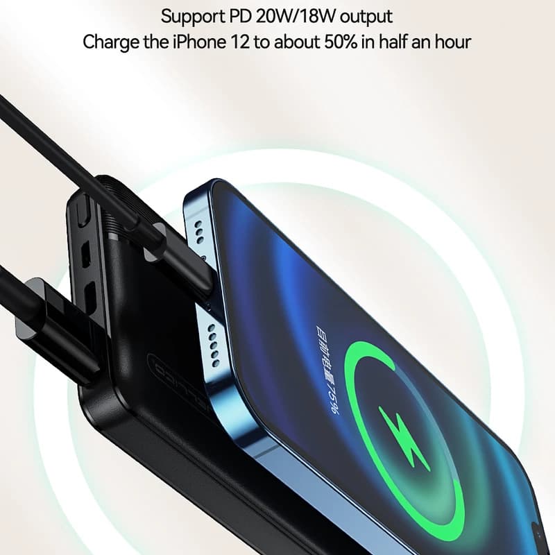 پاوربانک اکستروم مدل APB20K20W ظرفیت ۲۰۰۰۰ میلی آمپر ساعت — تصویر ۱۰
