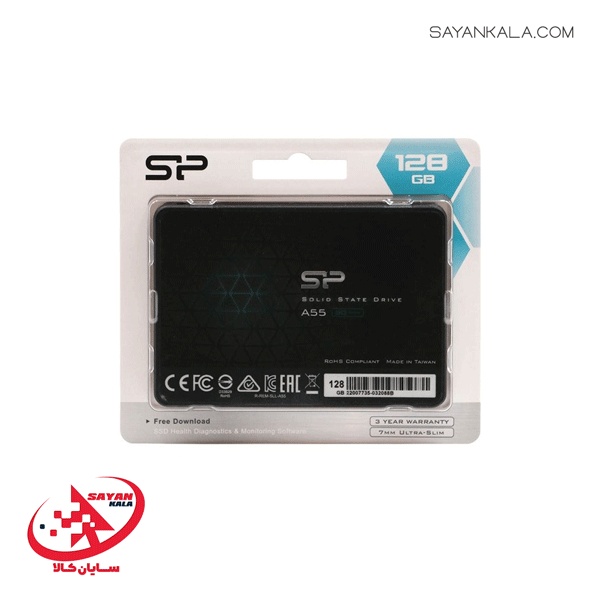 اس اس دی اینترنال سیلیکون پاور مدل SSD SILICON POWER SATA A55 128GB