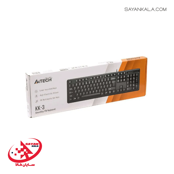 کیبورد ای فورتک مدل KEYBOARD A4TECH KK-3