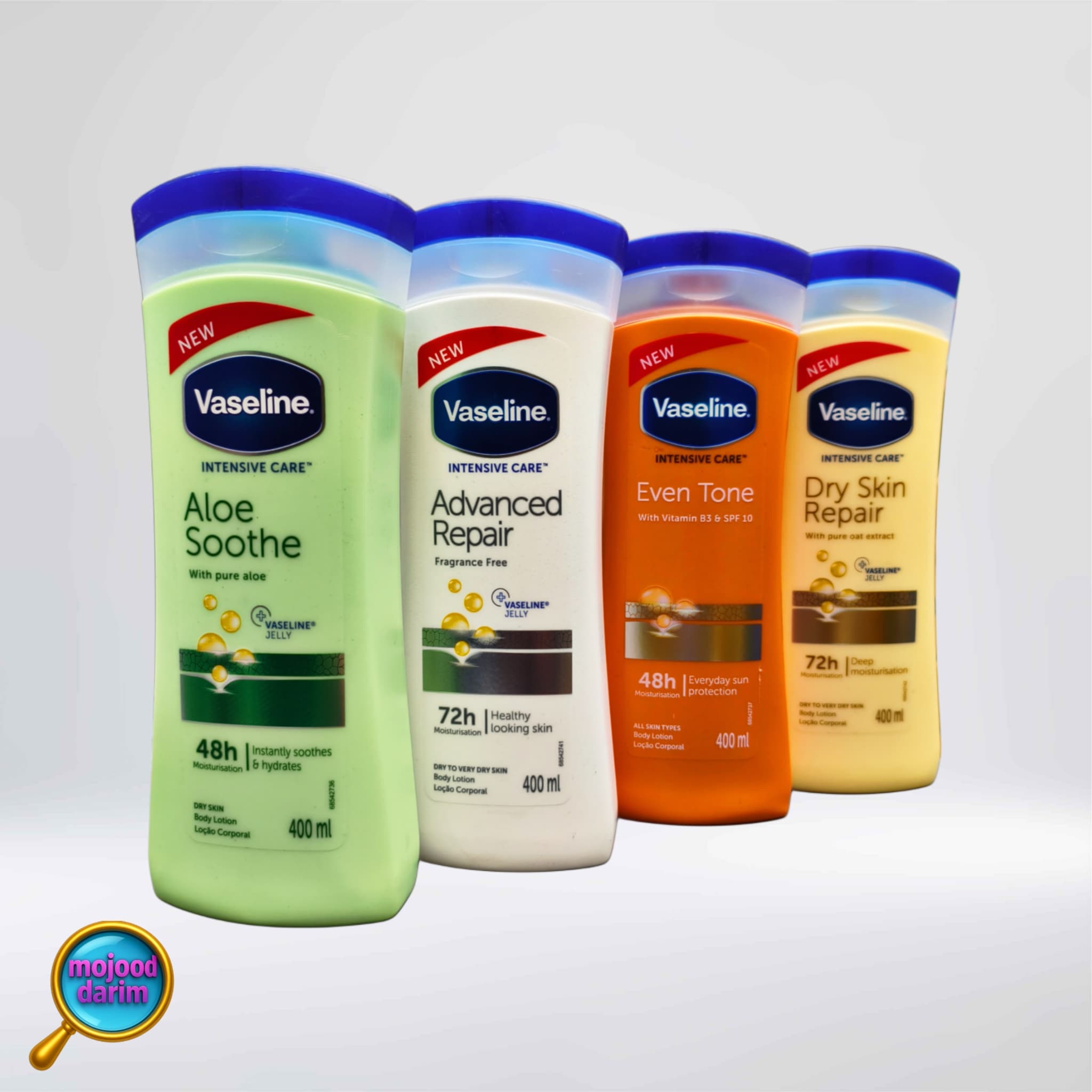 لوسیون بدن و صورت وازلین اورجینال Vaseline میل400