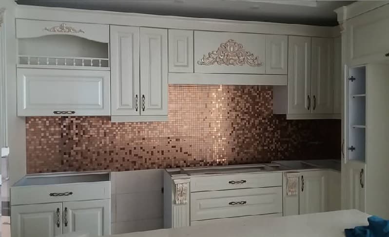 کاشی بین کابینتی پشت چسبی رزگلد 30 سانتی کد 12416 — تصویر ۱۱