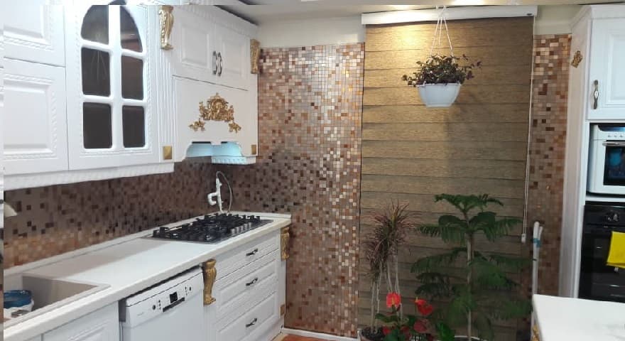 کاشی بین کابینتی پشت چسبی رزگلد 30 سانتی کد 12416 — تصویر ۵