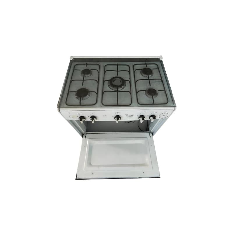 اجاق گاز طرح فر ۵ شعله زرین مدل ZG-5000 با فندک تک درب در سه رنگ – گارانتی 12 ماهه — تصویر ۶