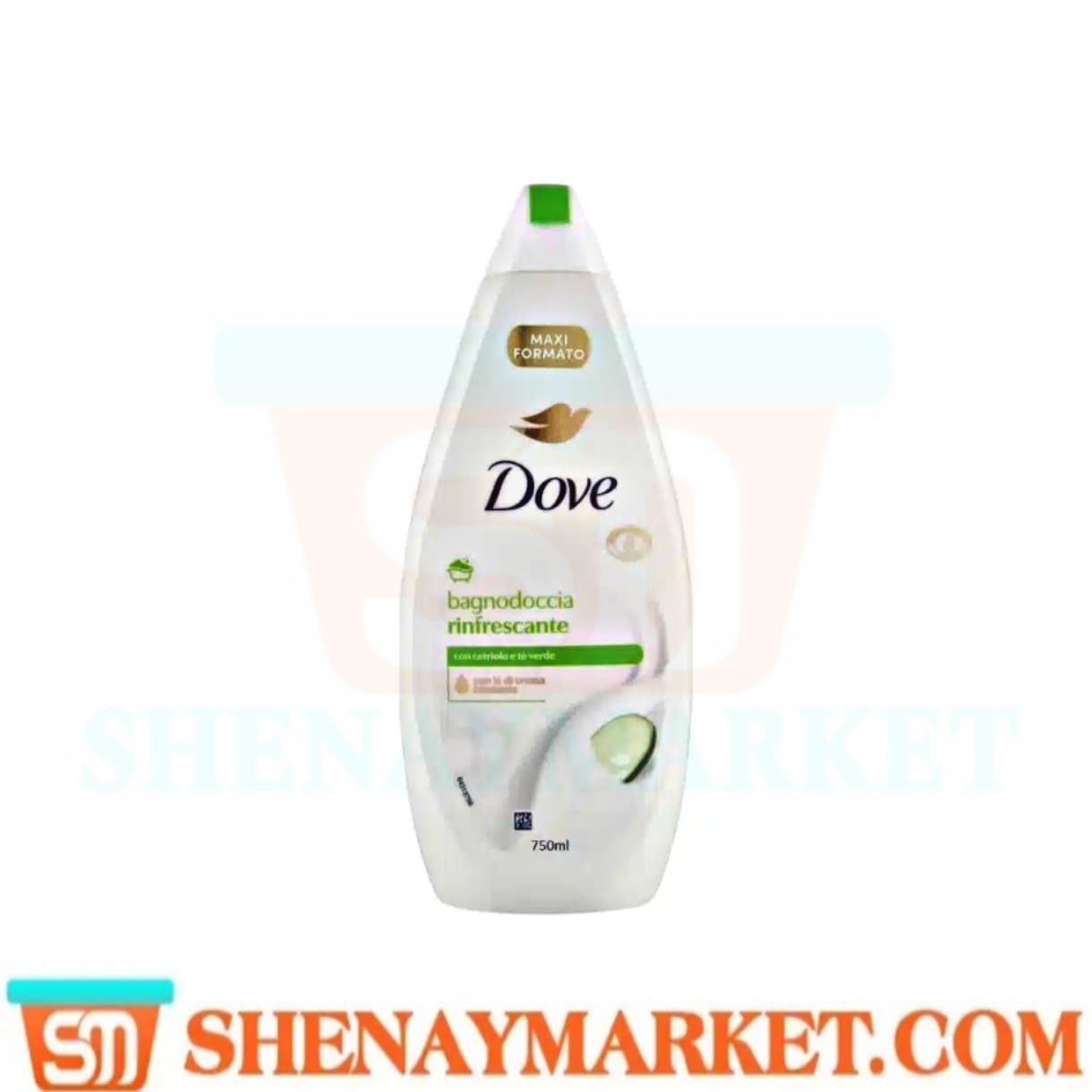 شامپو بدن خیار داو Dove حاوی چای سبز حجم 750 میل — تصویر ۶