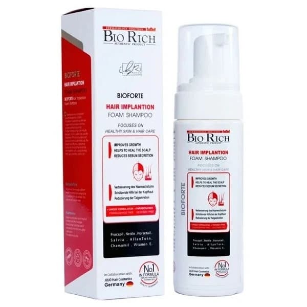 شامپو فوم مناسب بعد کاشت مو Biofort بایوریچ 150 میلی لیتر Bio Rich