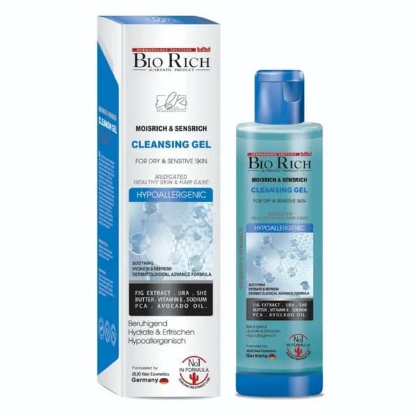 ژل شستشوی صورت ( مویس ریچ و سنس ریچ ) بایوریچ 250 میلی لیتر Bio Rich