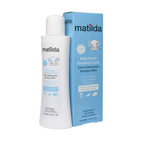 شوینده کرمی صورت و بدن آتوپیک کودک ماتیلدا 200 میلیلیتر matilda — تصویر ۳