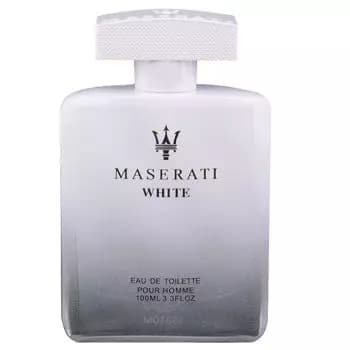 عطر و ادکلن مردانه مازراتی وایت (سفید) ادوتویلت MASERATI WHITE EDT FOR MEN