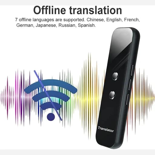 مترجم زبان دو طرفه بدون نیاز ب وایفا با بیش 72زبان دنیا (پس کرایه) — تصویر ۸