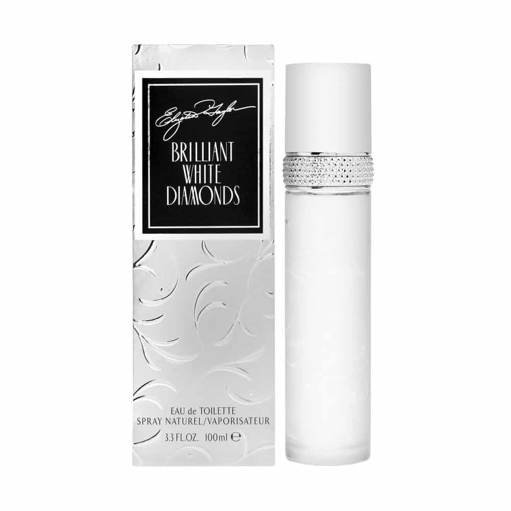 عطر و ادکلن زنانه الیزابت تیلور برالینت وایت دیموند ادوتویلت BRILLIANT WHITE DIAMONDS ELIZABETH TAYLOR FOR WOMEN — تصویر ۳