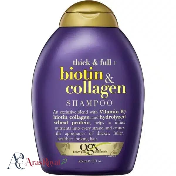 شامپو روغن آرگان مراکشی او جی ایکس385میلogx argan oil of marcocco — تصویر ۶