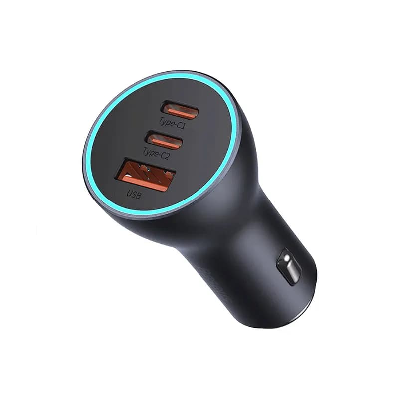 شارژر فندکی سوپر فست شارژ باسئوس 65W مدل CGJP010013