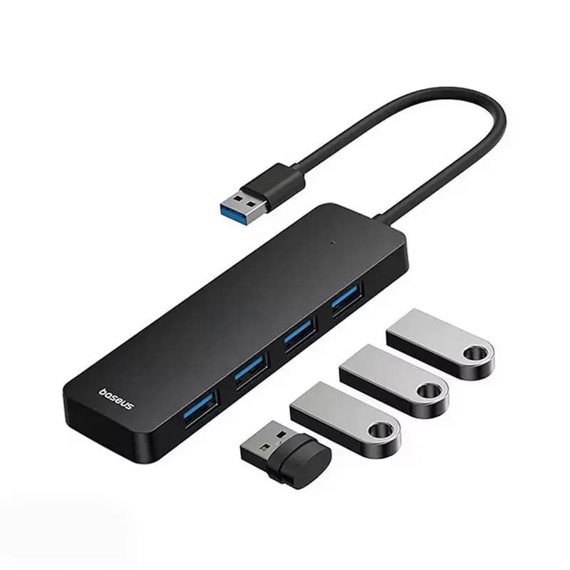 هاب 4 پورت بیسوس Baseus UltraJoy Series 4-Port H BS-OH080 b0005280B211-01 — تصویر ۷