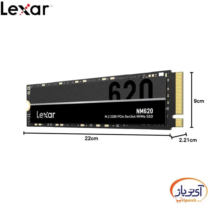 اس اس دی لکسار مدل NM620 M2 1TB — تصویر ۳