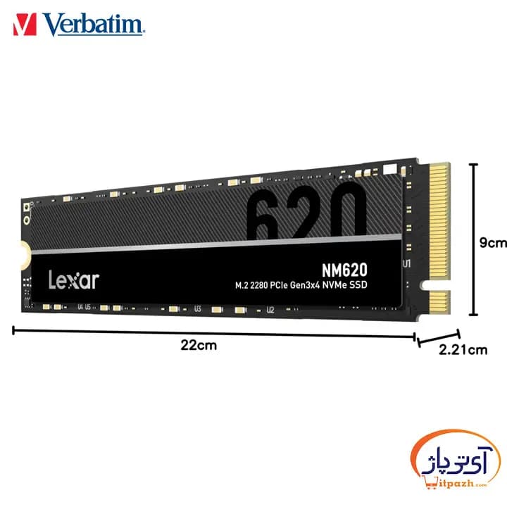 اس اس دی لکسار مدل NM620 M2 1TB — تصویر ۴