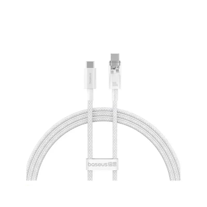 کابل تبدیل USB-C به USB-C بیسوس مدل Baseus P10319703221-00 طول 1M — تصویر ۵