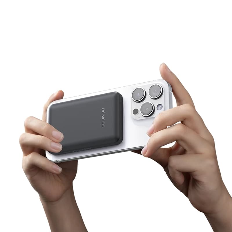 پاوربانک وایرلس (بیسیم) 5000mAh روموس مدل Power Bank ROMOSS WSC05-131 — تصویر ۱۲