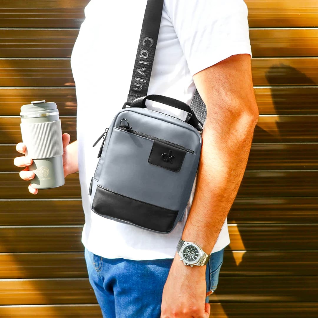 کیف رودوشی چرمی Calvin Klein مدل CK-3032 — تصویر ۲