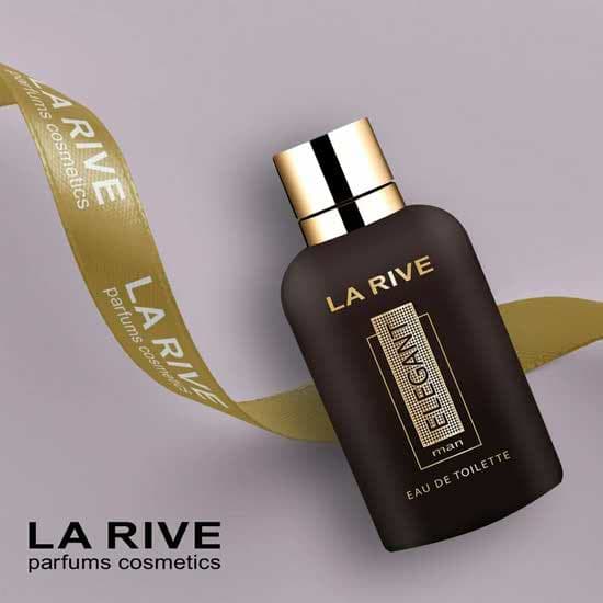 ادکلن مردانه الگانت لاریو لهستان 90 میل LARIVE ELEGANT MAN EAU DE TOILETTE