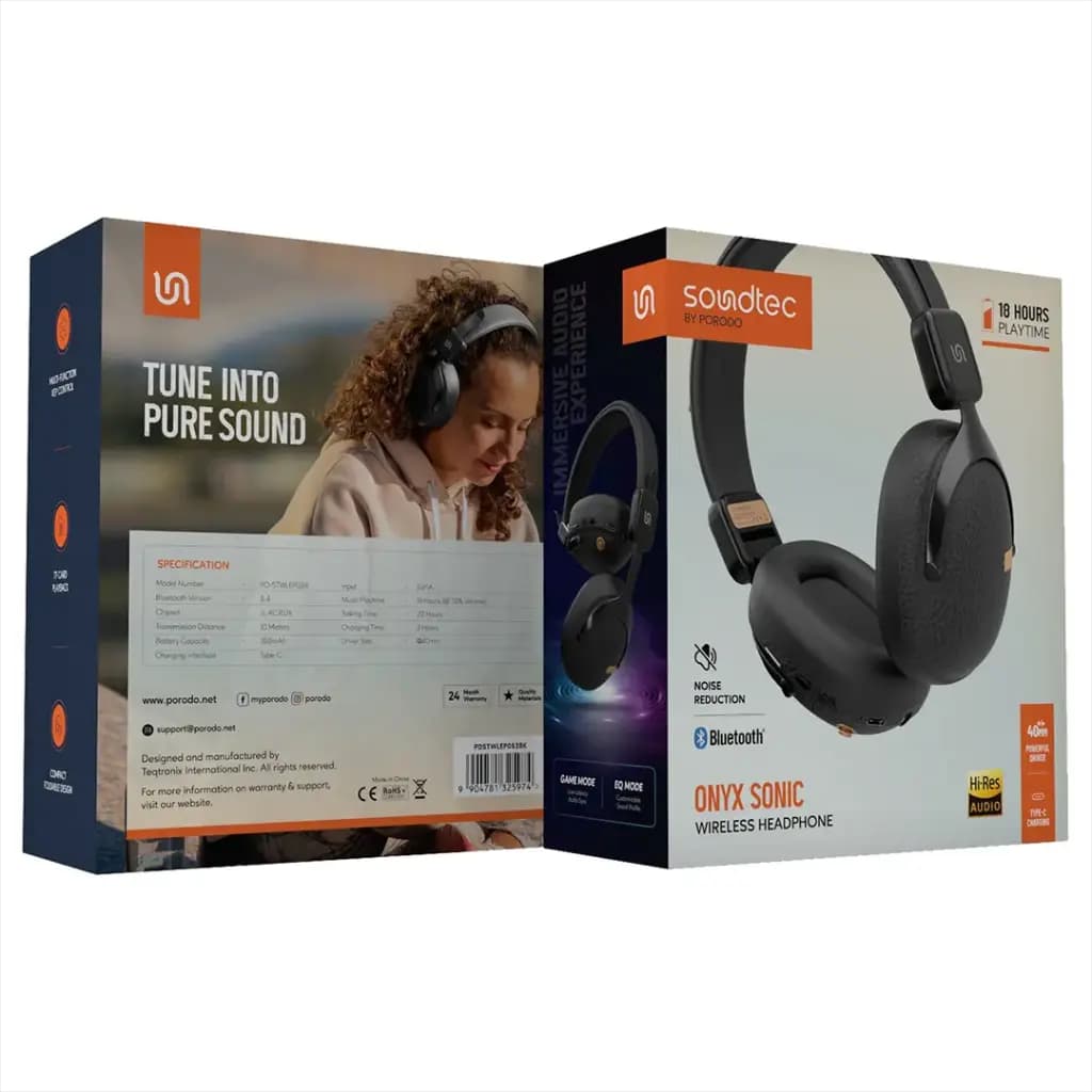 هدفون پرودو مدل Onyx Sonic PDSTWLEP053 — تصویر ۳