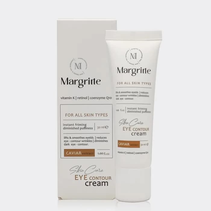 کرم دور چشم خاویار مارگریت Margritte Caviar Eye Contour Cream 30ml — تصویر ۳