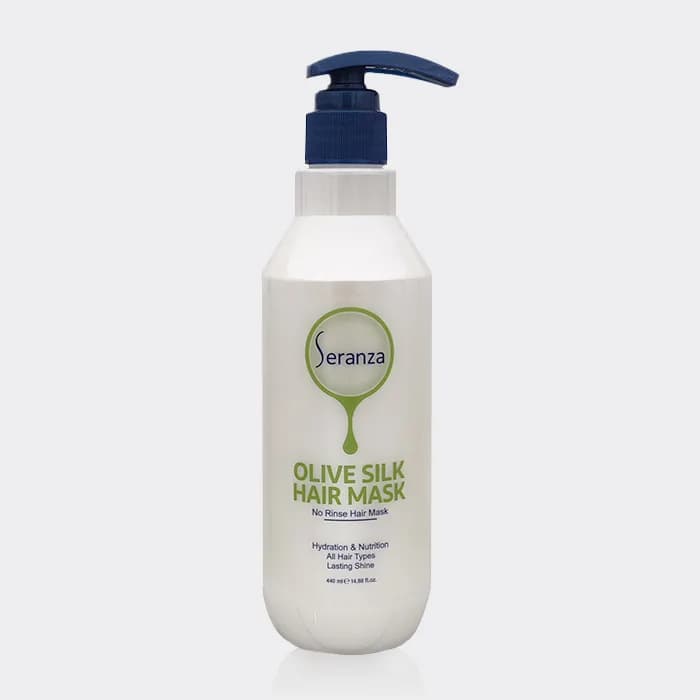 ماسک مو بعد از حمام زیتون سرانزا Seranza Olive Silk Hair Mask 440ml — تصویر ۲