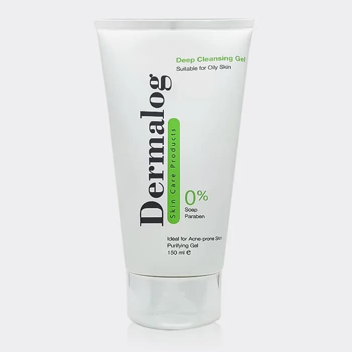 ژل شستشو پوست چرب درمالوگ Dermalog Deep Cleansing Gel Oily Skin 150ml — تصویر ۳
