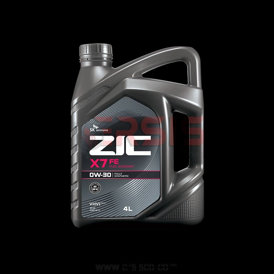 روغن موتور FE X7 0W30 حجم 4 لیتر زیک