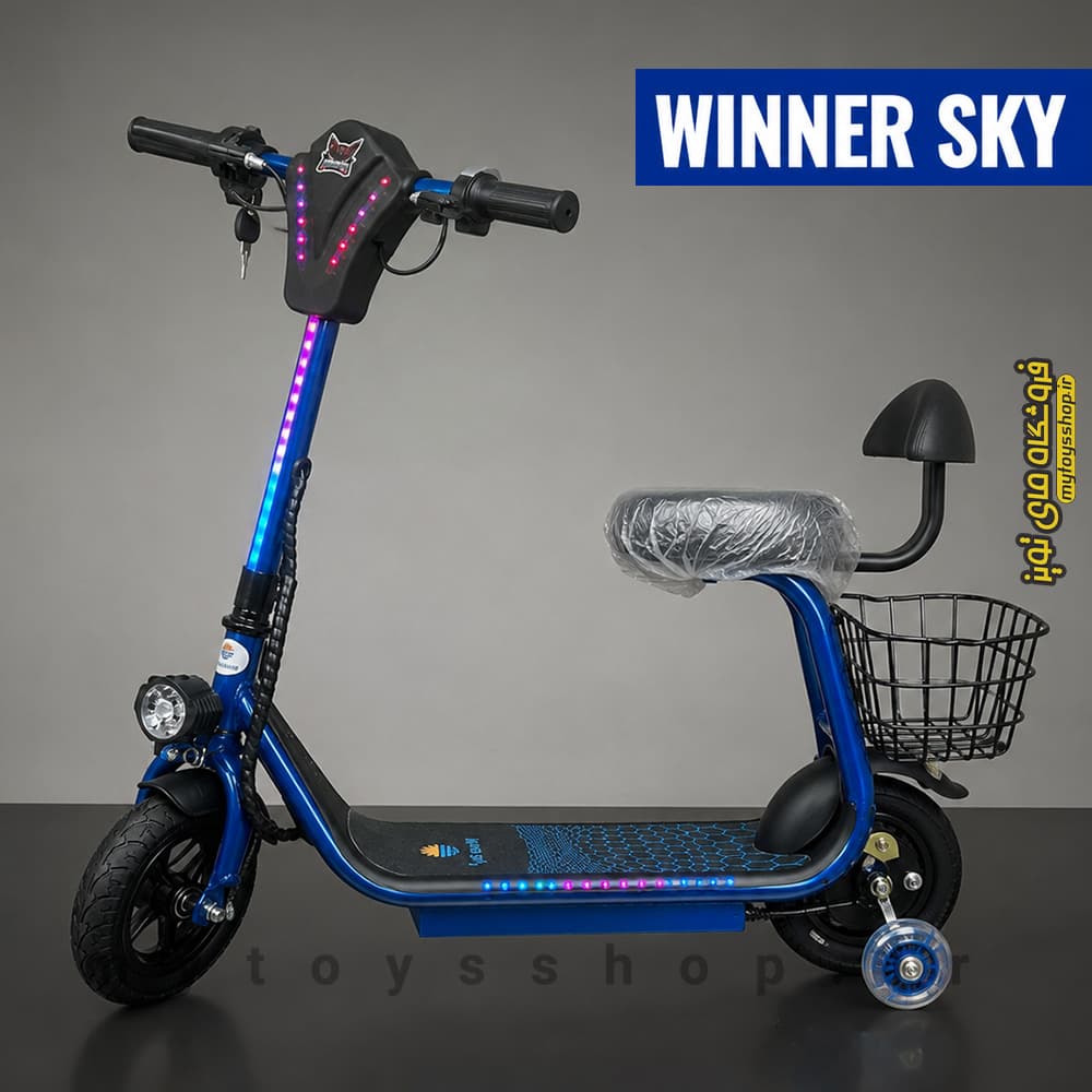 اسکوتر سبد دار مینی هارلی پرو وینر اسکای Mini Harley Pro 024 — تصویر ۱۱