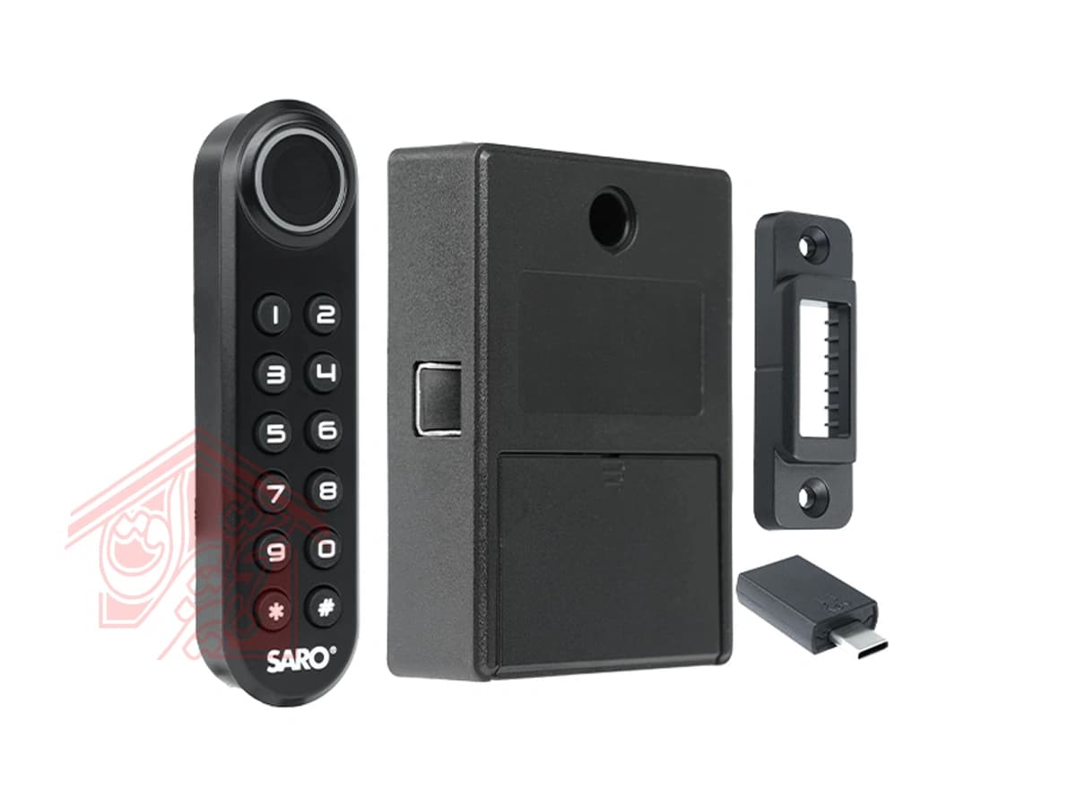 قفل رمزی و اثر انگشت کمد و کابینت سارو DDL-2 — تصویر ۵
