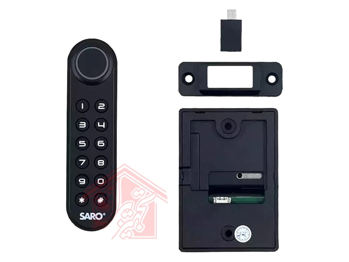 قفل رمزی و اثر انگشت کمد و کابینت سارو DDL-2 — تصویر ۹