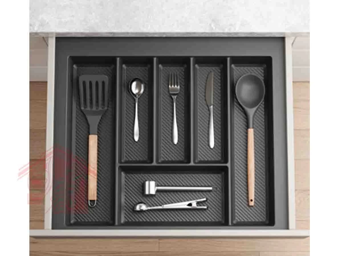 نظم دهنده قاشق و چنگال داخل کشو ملونی 9182-9184 — تصویر ۵