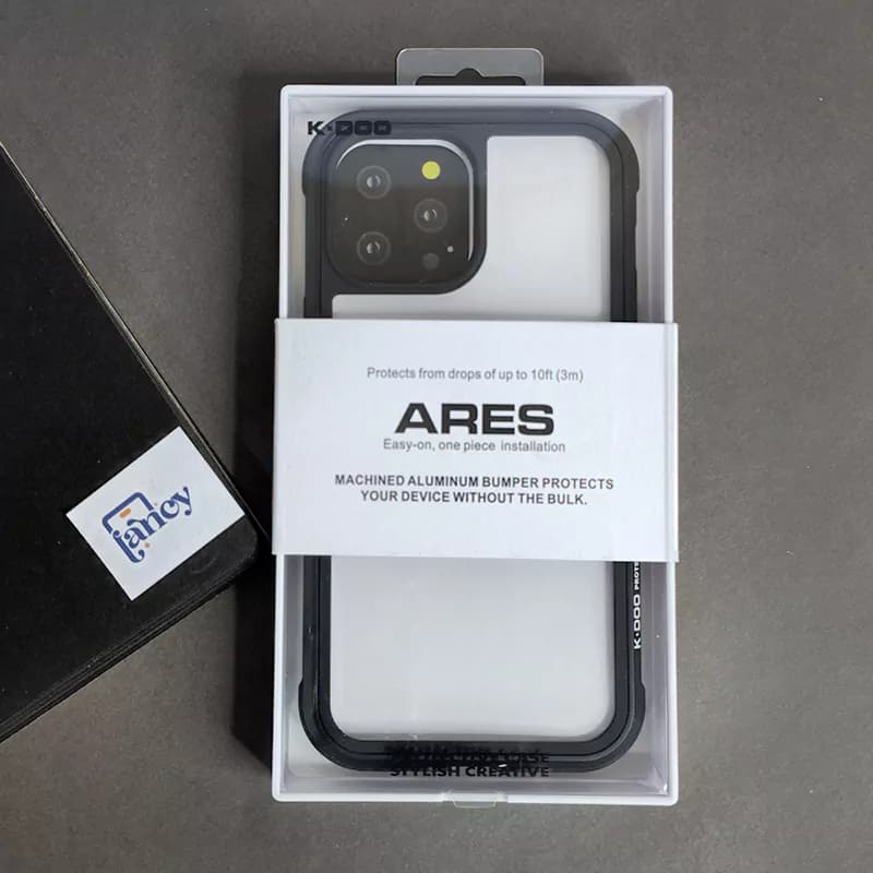 قاب گوشی K-DOO مدل Ares مشکی — تصویر ۱۰