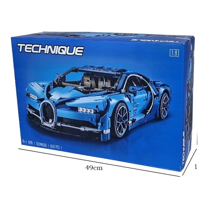 لگو سری Technic مدل Bugatti Chiron — تصویر ۱۰