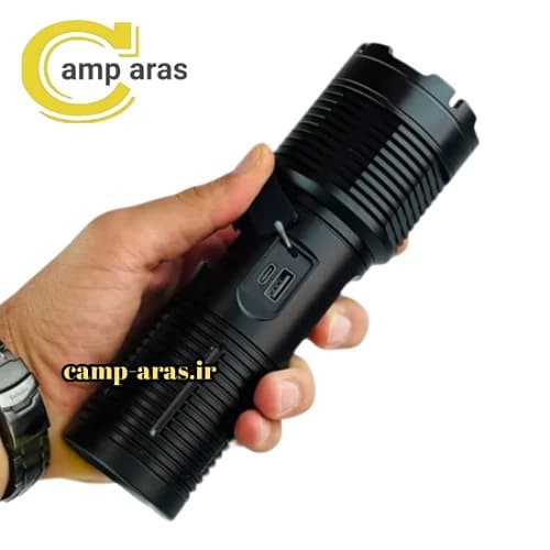 چراغ قوه اسمال سان مدل ZY-S2303 شارژی زوم دار — تصویر ۱۱