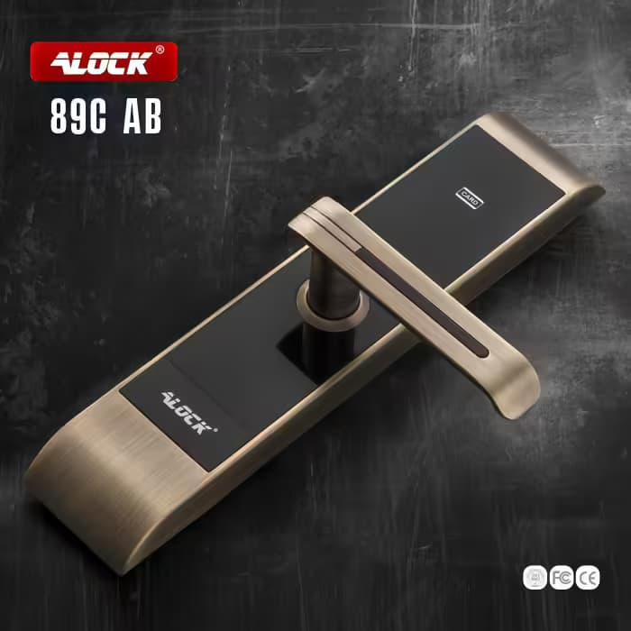 دستگیره کارتی هتلی ALOCK مدل (آنلاین) 89C+ AB — تصویر ۱۰