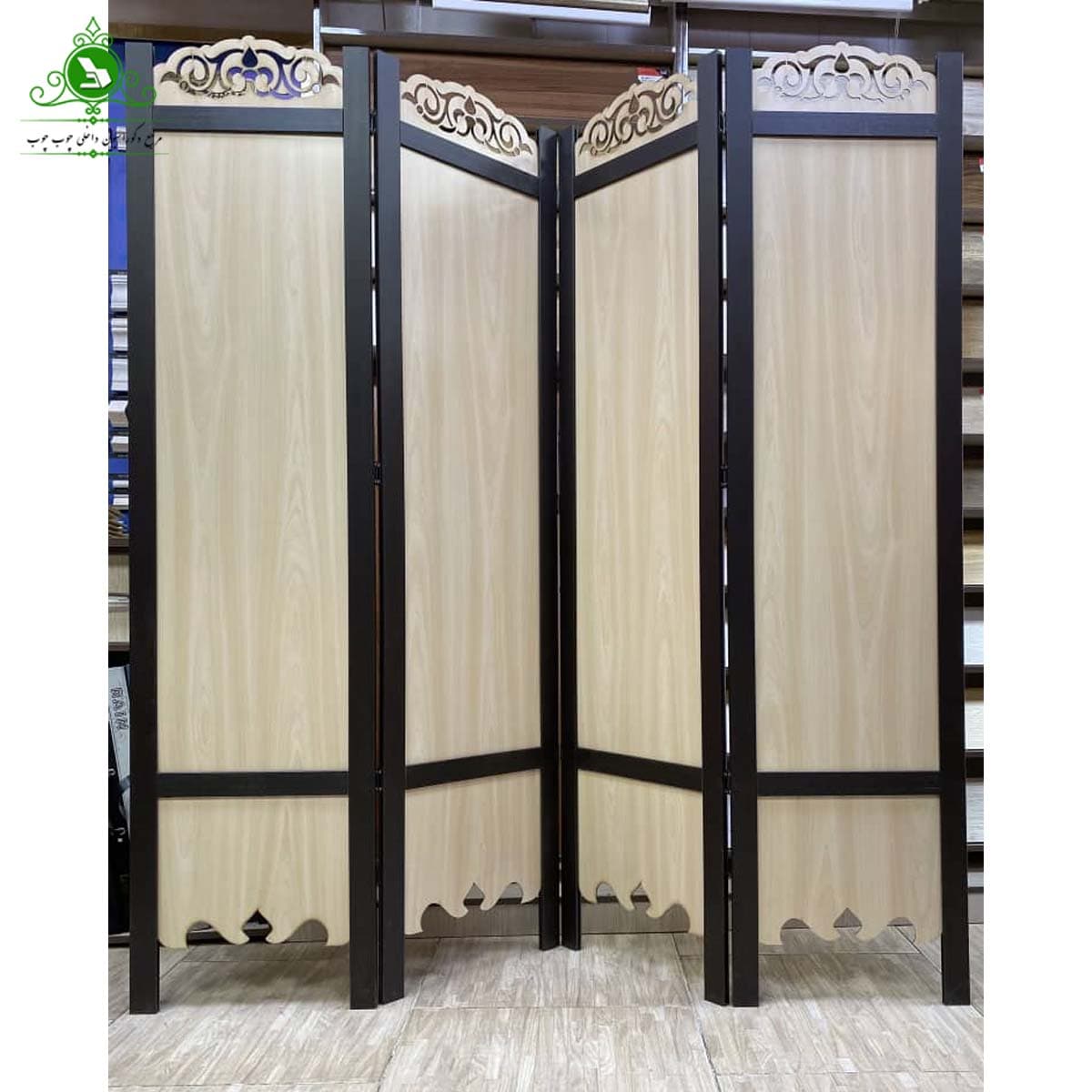 پاراوان ساده افرا روشن