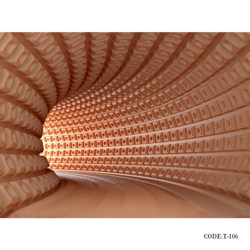 پوستر دیواری 3D پارچه ای طرح مسیر